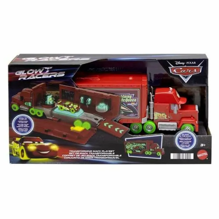 Véhicule miniature - Mattel - Coffret Cars Mack Transformable - Bolides lumineux - 4 ans - Mixte-2