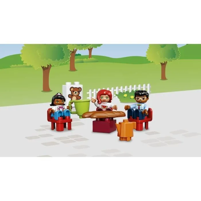 LEGO® DUPLO® - La Maison de Famille - Ville - 69 pièces - Mixte - A partir de 2 ans-3
