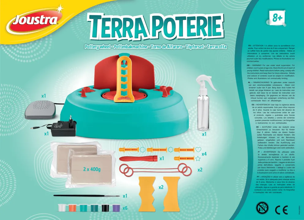 Atelier de Poterie pour enfants dès 8 ans - Maped Creativ - Terra Poterie-2