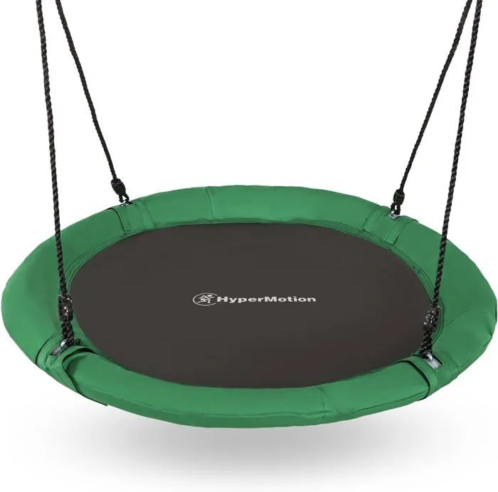 Balançoire Enfants - HyperMotion - Double - Hauteur Réglable - Charge Jusqu'à 200kg - Métal-5
