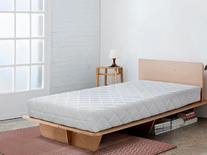 Matelas 135X200 VISCO SOJA Épaisseur 18 CM Déhoussable, Mémoire de forme Tissu Bambou-2