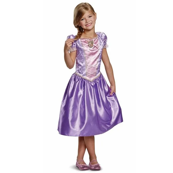 Déguisement Disney Raiponce - Marque DISNEY - Taille 5-6 ans - Couleur Multicolore-0