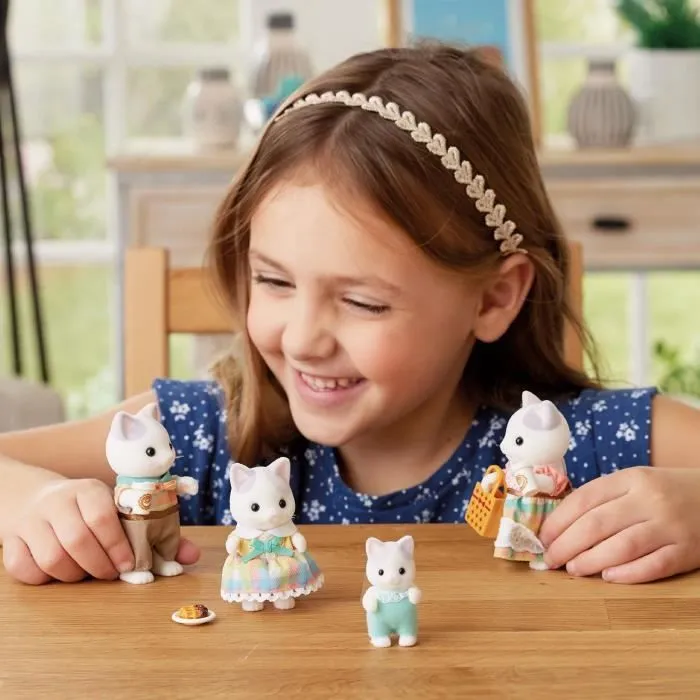 SYLVANIAN FAMILIES 5738 - La famille Chat Latté-4