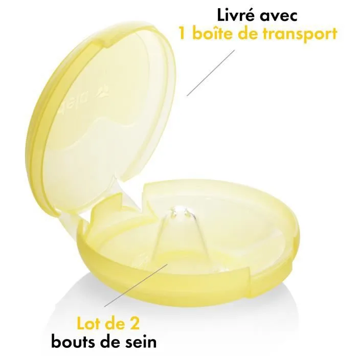 Medela Bouts de Sein Contact Taille L Boite de 2-2
