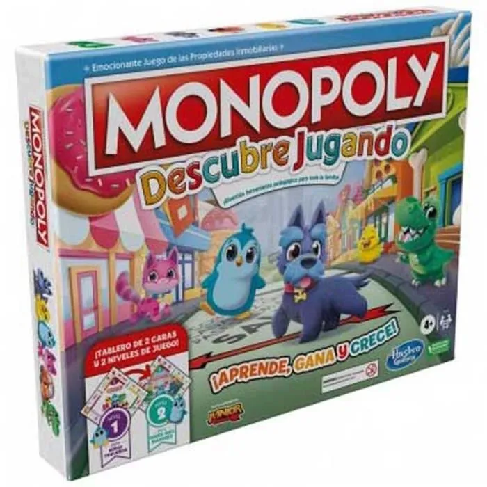 Jeu de société - HASBRO - JUEGO MI Primer MONOPOLY - Age 4 ans - Enfant - Intérieur-3