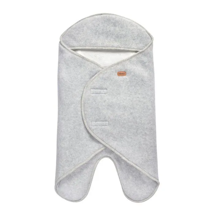 Babynomade® double polaire Gris chiné-0