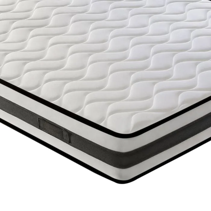 Matelas Mousse 140x190 - Haute Densité - Epaisseur 20 Cm - Réversible - Côté Été/hiver - Modèle Fenis-3