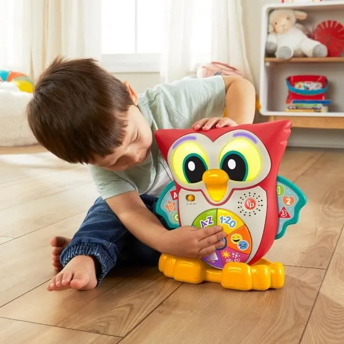 Fisher-Price-Élisabeth la Chouette, version française-Linkimals HJM69-2