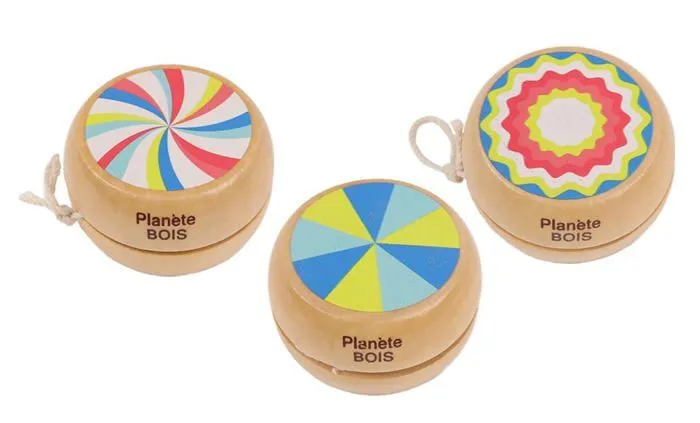 Yoyo - astrojax Planete bois - 030145-2