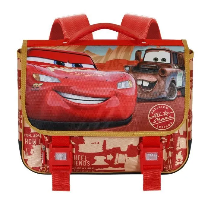 Cartable 2.0 - Disney Cars 3 Desert Road - Rouge - Taille Unique-1