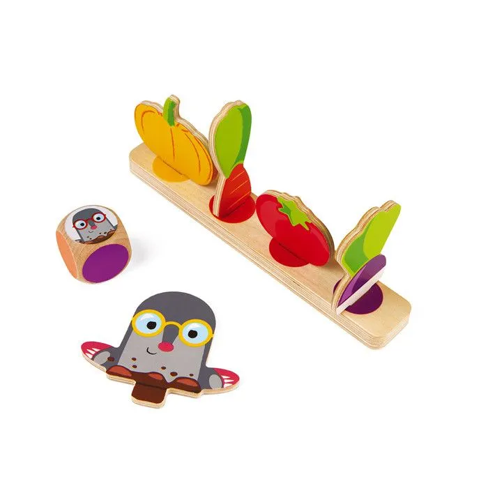 Jeu de Société Garden Panic ! - JANOD - Bois - Dès 3 Ans - Apprentissage des couleurs et de l'observation-2