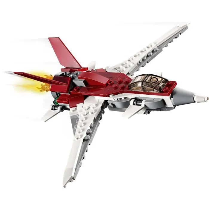 LEGO® Creator 3-en-1 31086 - L'avion futuriste- Jeu de construction-4