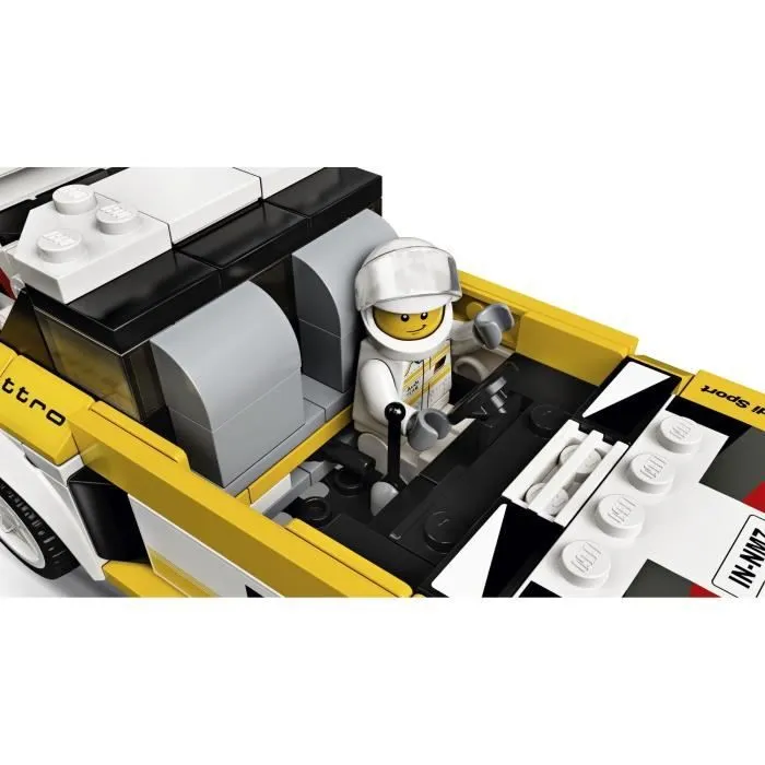 LEGO® Speed Champions 76897 Audi Sport quattro S1, Maquette Voiture de Course, Jouet Fille Garçon 7 ans et plus-4