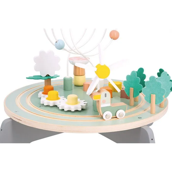 Table d'Activités en Bois Sweet Cocoon - 9 Activités pour Enfants - Jouet d'Éveil - en Bois FSC - Thème Jardin - Dès 12 mois-4
