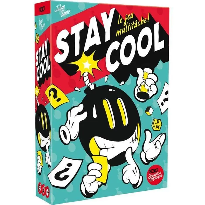 Jeu de questions-réponses - ASMODEE - Stay Cool - Mixte - 3 joueurs ou plus - 60 min - 12 ans - Adulte-0