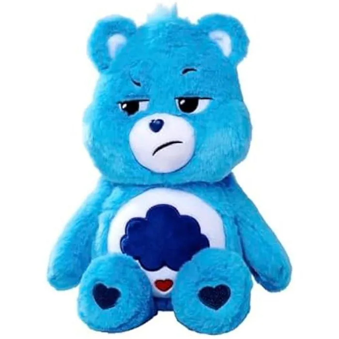 Ours en peluche - SIMBA - Care Bears - 35 cm - Bleu - Convient dès la naissance-0