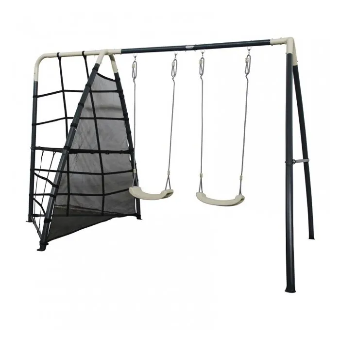 Aire de jeux avec balançoire-0