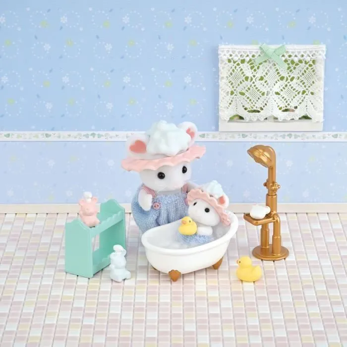 Le bain des frères Souris Marshmallow - SYLVANIAN FAMILIES - 5805-1