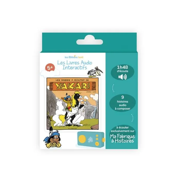 Console éducative - Lunii - 3 Livres audio interactifs - Pack les héros Lunii 40 histoires pour les enfants de 5 à 8 ans-1