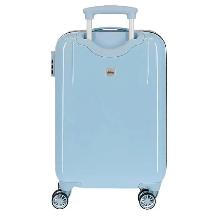 Valise cabine - LES ARISTOCHATS - Before the bloom - Bleu ciel - Coque rigide - 4 roulettes 360°-1