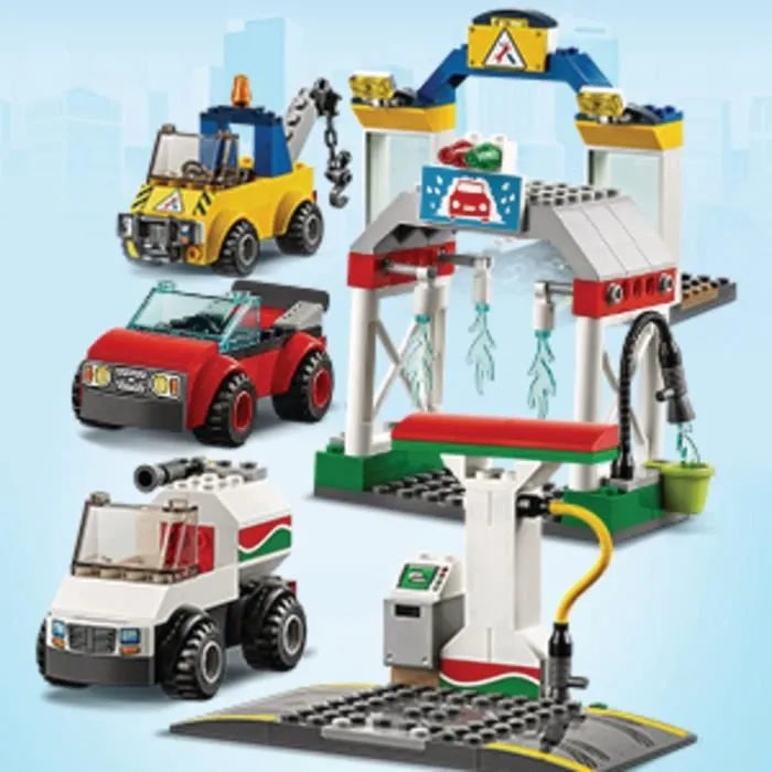 LEGO® 4+ City 60232 Le garage central - Jeu de Construction-3