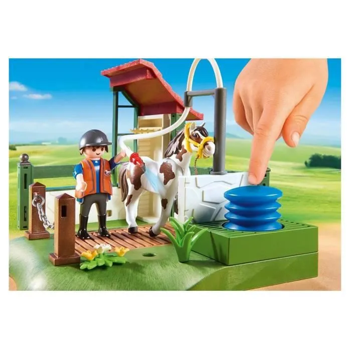 PLAYMOBIL - 6929 - Country - Box de Lavage pour Chevaux-3
