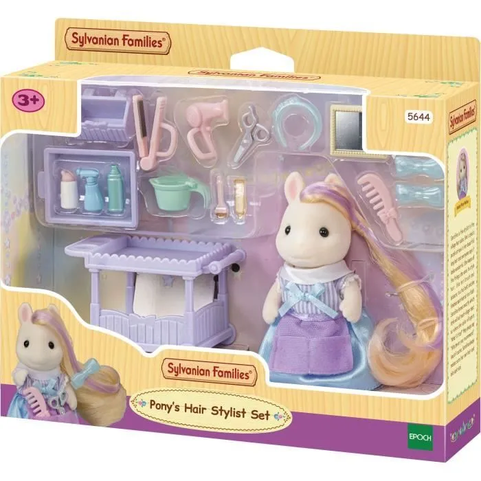 SYLVANIAN FAMILIES - La maman poney et son kit de coiffure-7