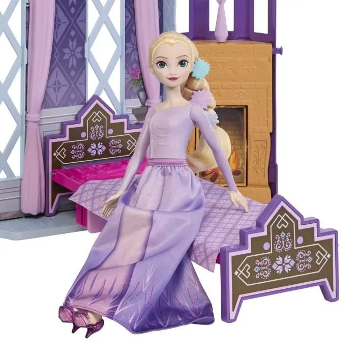Disney-Château d’Arendelle La Reine des Neiges-Maison de poupée HLW61-3
