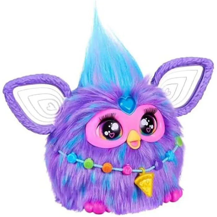 Peluche Interactive - FURBY - Furby Violet - Âge 3 ans - Utilisation Intérieure - Mixte-0