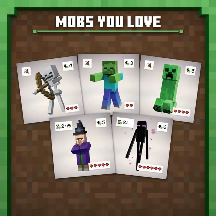 Minecraft Builders & Biomes, Jeu Société, Issu Du Vidéo Multilingue (français Inclus), Ravensburger, 26132-5