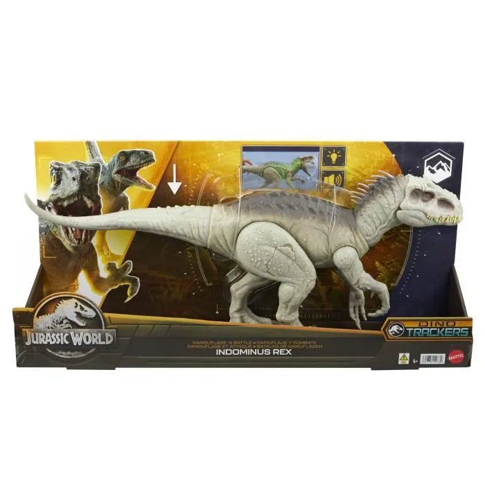 Figurine Indominus Rex Camouflage - Mattel - HNT63 - Dinosaur Jurassic World-2
