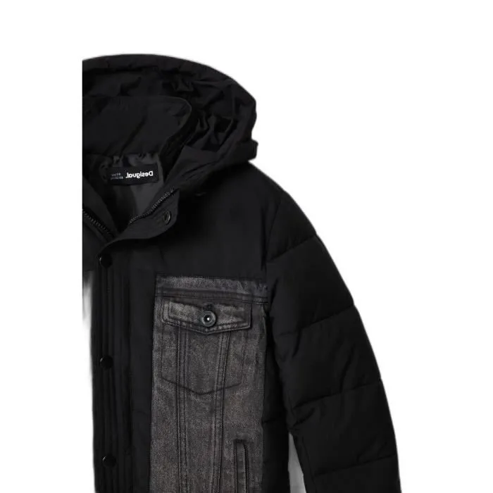 Doudoune enfant Desigual Pizza - noir - 13/14 ans-2