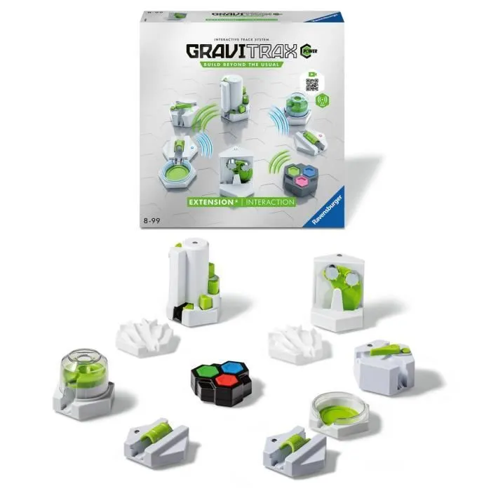 Gravitrax Power Set d'extension Interaction - Ravensburger - Connecté et électronique - A partir de 8 ans-1