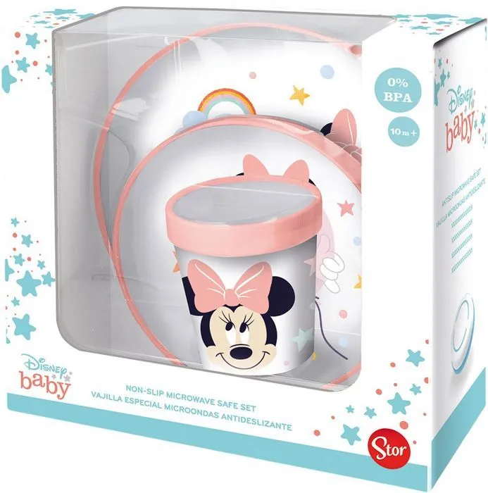 Disney Baby - Coffret Déjeuner Minnie pour bébé-2