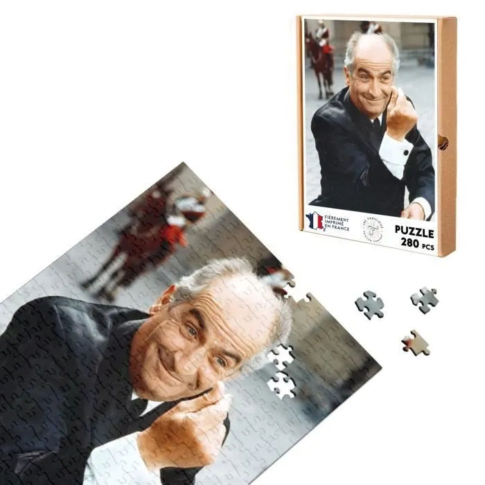 Puzzle Classique - FABULOUS - Louis De Funès Acteur 4 Rabbi Jacob - 280 Pièces - Adulte - Intérieur-0