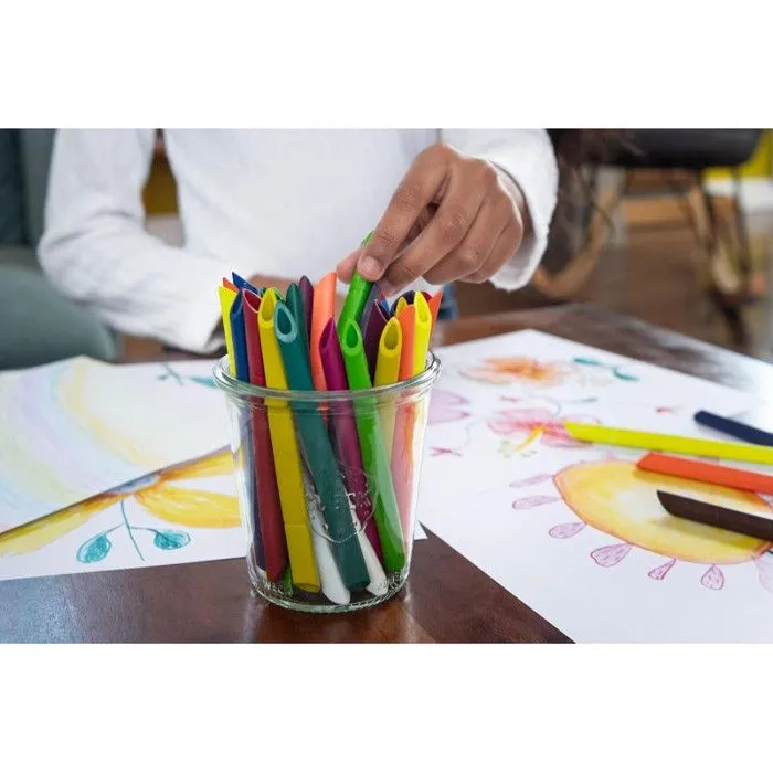 Maped - 24 Crayons de Couleur Color'Peps Infinity - Crayons Innovants 100% Mine, 100% Utilisable - Crayons à dessin Sans Taillage-4