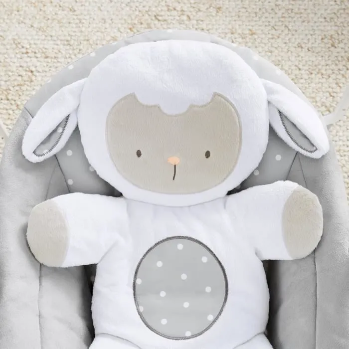 INGENUITY Transat bébé Balancelle électrique pliable - Petit Mouton - Arche et jouets amovible, réglages de minuterie, balancement-5
