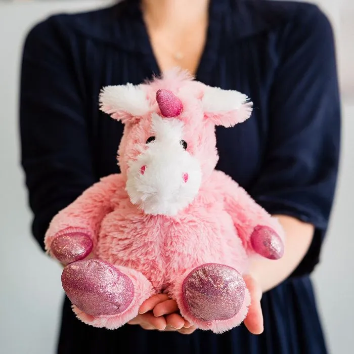 Soframar Bouillotte Cozy Peluche Licorne-3