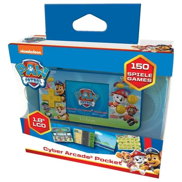 Console portable Cyber Arcade® Pocket Pat’ Patrouille – écran 1.8'' 150 jeux dont 10 Pat’ Patrouille-3
