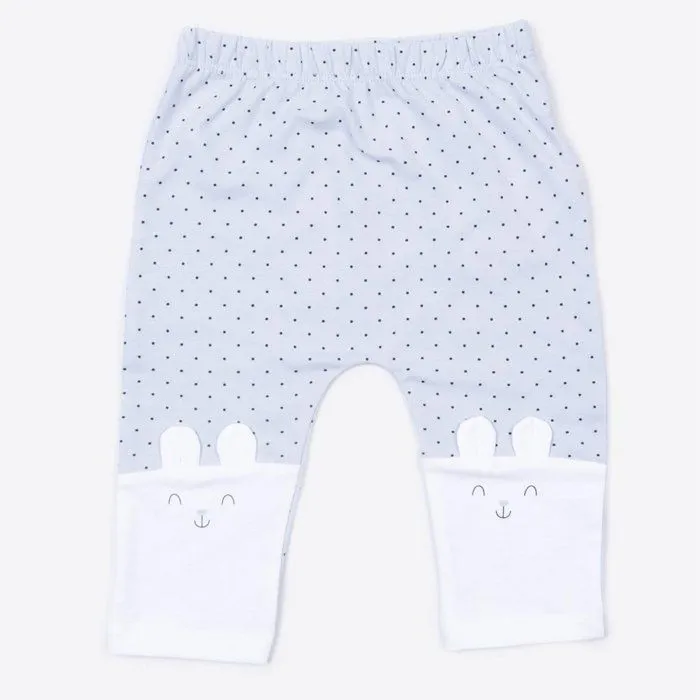 Pyjama bébé 2 pièces en coton bio, LAPIN-3