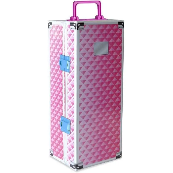 Mallette de coiffure - Famosa - 700014265 - Rose - Poupée avec accessoires - Pour enfants de 3 à 10 ans-2