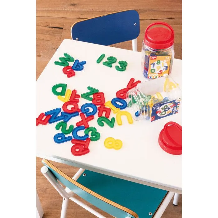 Jetons transparents - APLI Kids - 17495 - 500 pièces - Multicolore - Activités éducatives-1