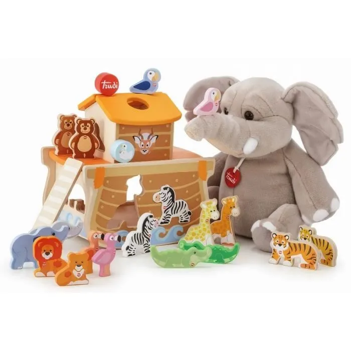 Jeu de construction - SEVI - Ark by Noah junior - 24 pièces - Bois - Mixte-1