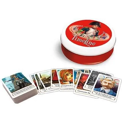 Timeline - Jeu de Société - ASMODEE - Histoire de France - Mixte - A partir de 6 ans-2