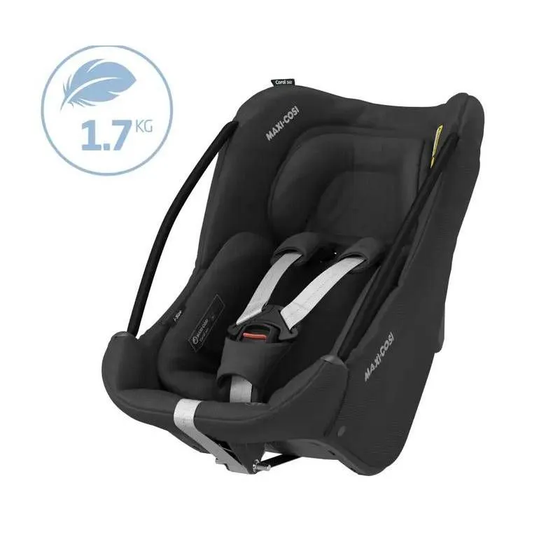 Siège Auto Coral 360 Essential Noir-2