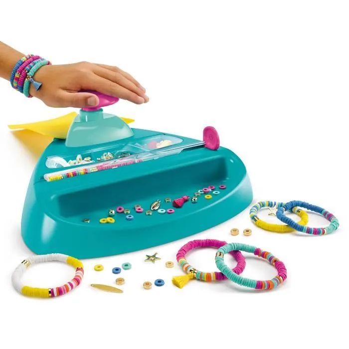 Maped Creativ - Bracelets Maker Heishi - Machine à Fabriquer Bracelets - 20 Bracelets - 6 à 11 Ans-1