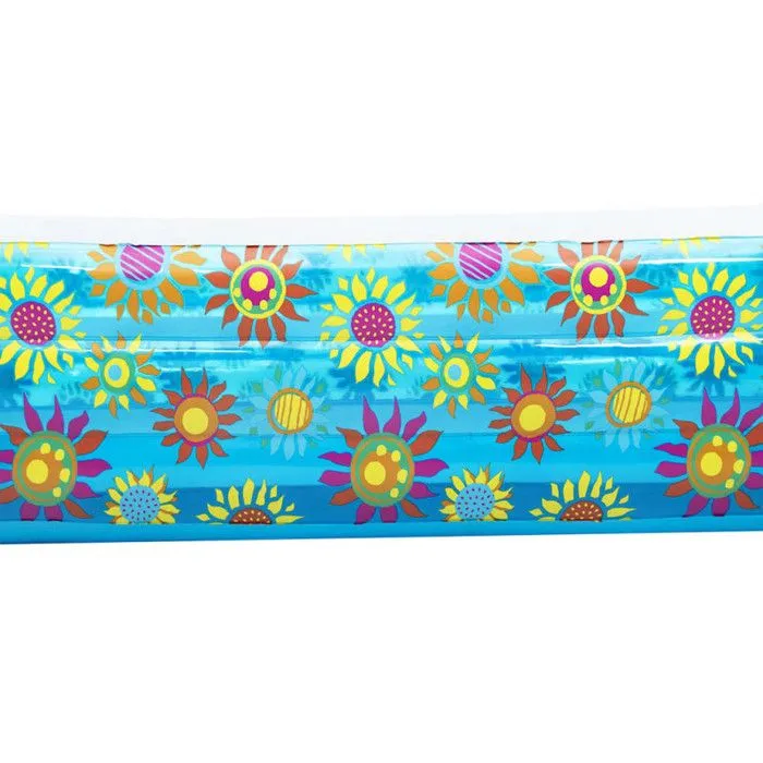 Piscine gonflable - Bestway - Happy Flora - 229 x 152 x 56 cm - Impression florale - Extérieur-4