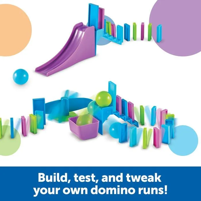 Learning resources - LER9309 - Dominos a gogo STEM Explorers , jouets STEM pour enfants, 59 pieces, a partir de 5 ans-1