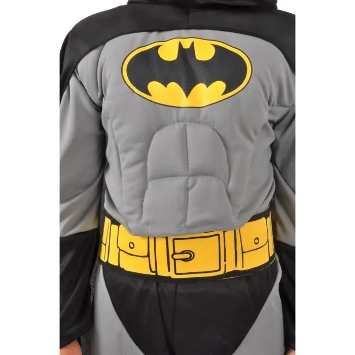 Déguisement garçon Batman Classic officiel DC Comics (Taille 3-4 ans) avec muscles rembourrés-3