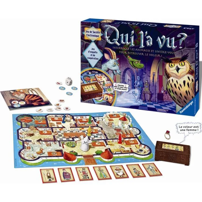 RAVENSBURGER Jeux de Société Qui l'a Vu-3